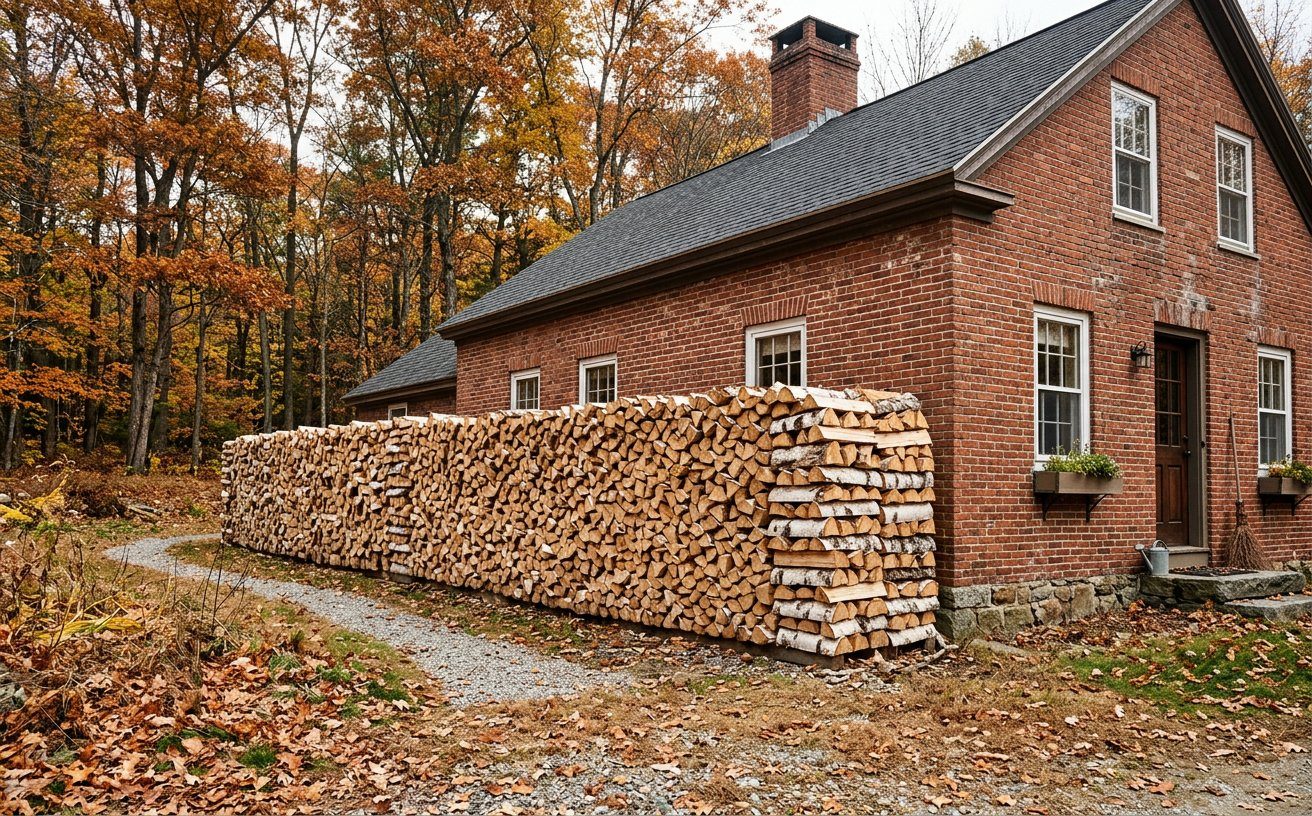 Сколько дров нужно для дома 100 м²